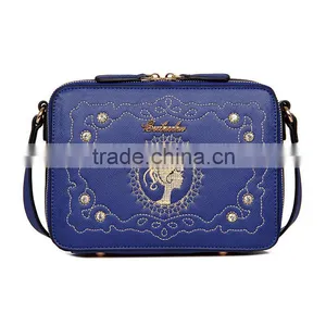 Designers Women Messenger Bags Females Leather Crossbody Shoulder Bag Handbag thumbnail-2