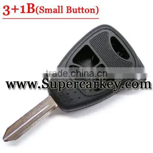 Best Quality 3+1 Button Remote Key Case With Small Panic For Chrysler Jeep Dodge thumbnail-1