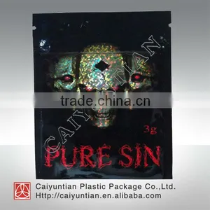 Aluminum Foil PURE SIN ZERO GRAVITY Plastic Food Packaging Bag thumbnail-3