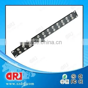 1U 24 Ports BNC Patch Panel thumbnail-1