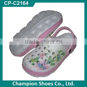 EVA Injection Cross Shoes With Water Transfer Printing thumbnail-5