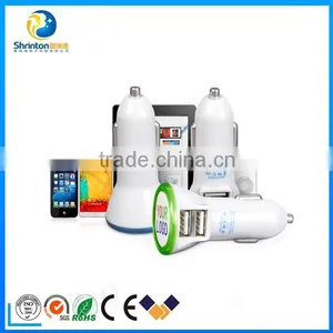 2015 Wholesale Manufacturer 5V 2A Portable USB Car Charger for IPhone, IPad, 2 Port Usb Car Charger thumbnail-5