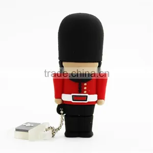 Shenzhen Factory SupplyingOEM British Royal Guards OTG USB Flash Drive for Computer and Mobile Phones 16GB thumbnail-1
