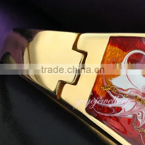 Jewelry Rhinestone Fashion Fake Gold Hot Selling Sex Bangle thumbnail-4
