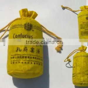 Non Woven Drawstring Wine Bag thumbnail-1