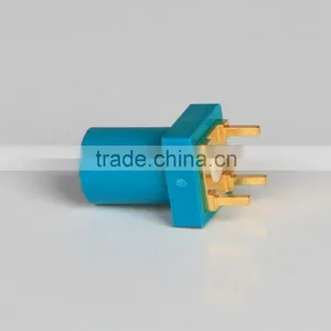 Fakra Plug PCB Mount Connector & Waterblue Neutral Coding Mini RF Connector PCB thumbnail-3