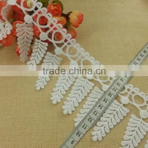 2015 New Arrive Cotton Emboridery Lace for Ladies Dress -- H1663 thumbnail-3