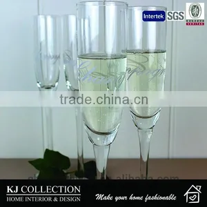 Goblet Champagne Flutes Glass With Long Stem thumbnail-1