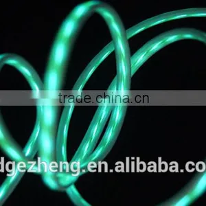 el Data Cable With Glowing Chasing Light el Wire Usb Cable Micro Usb 8pin Lighting Usb Cbale Led Light for Smartphones thumbnail-6