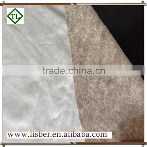 Hot Sale PU Synthetic With Washed for Garment Fabric thumbnail-1