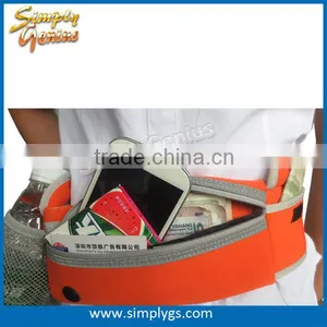 (top) Hiking Biking Climbing Running Hydration Belt Running Belt Spandex Lycra Running Belt for Iphone Samsung Huawei Nokia thumbnail-3