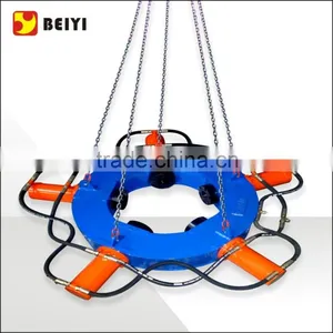 China Manufacture BEIYI Excavator Used Hydraulic Round Pile Breaker For Sale thumbnail-5