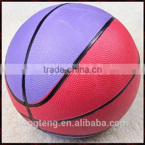 Glossy Natural Rubber Branded Basketball for Training thumbnail-1