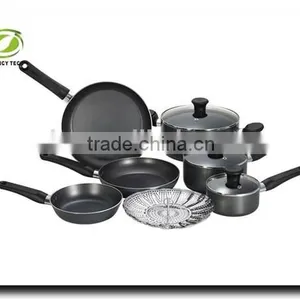 Non-stick & Ceramic Coated Metal Cookware Aluminum Cook Ware Kitchen Cooking Ware Set thumbnail-1