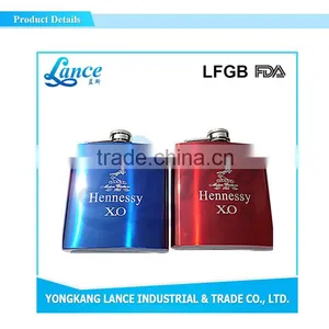 Hot Popular Colorful Hip Flask 2016 thumbnail-1