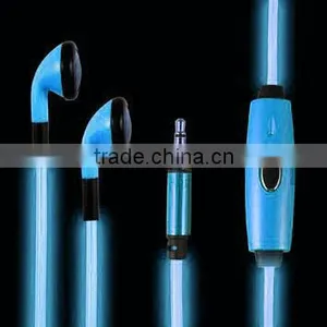 EL Light Earbuds and LED Earphone, Golwing Earphone With Microphone Quality Choice thumbnail-1