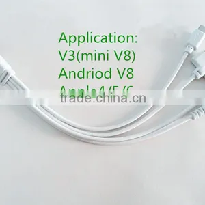 Lower Price 4 in 1 USB Cable Charging, Hot Sale Data Cable With High Quality thumbnail-4