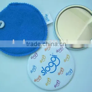 Promotional Item Tin Pocket Mirror/compact Mirror/button Mirror thumbnail-1
