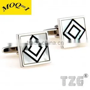TZG00293 Shell Cufflink thumbnail-1