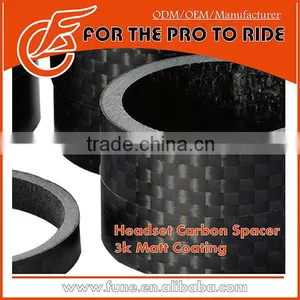 Bicycle 3K Matt Carbon Headset Spacers thumbnail-1
