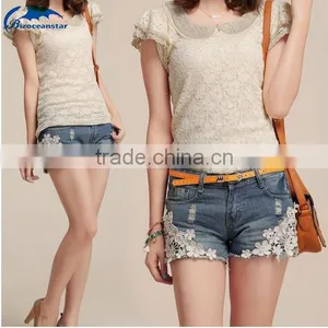 Women's Denim Shorts Women's Jeans Shorts Hot Sale Ladies' Short for Women Girls thumbnail-4