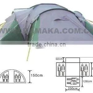 Double Layer High Strength 6 Person Camping Tent Big Tent thumbnail-1