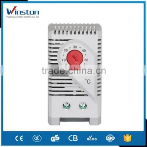 Cabinet DIN Rail Fixed Temperature Controller Thermostat thumbnail-1
