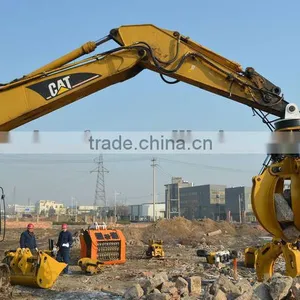 SF Excavator Orange Peel Grab / Hydraulic Rotary Orange Peel Grapple / Excavator Pars thumbnail-4