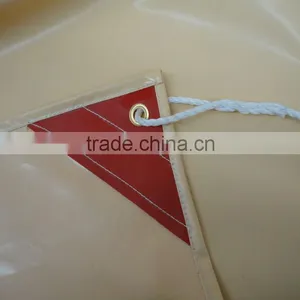 1000D UV Protected PVC Coated Vinyl Tarpaulin thumbnail-1