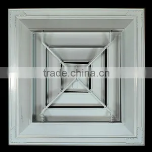 2015 High Quality Aluminum Alloy Square Ceiling Air Diffuser thumbnail-5