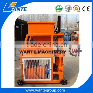 WANTE BRANDWT1-10 Low Investment but High Profit Fully Automatic Interlocking Brick Machine for Small Business Supplier's Choice thumbnail-1