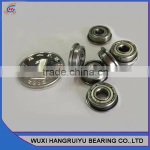 7 * 17 * 5 mm Bore Sizes Mini Flanging Ball Bearing MC4 Clearance F697ZZ for Industry Machines thumbnail-1