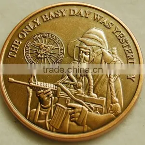 Low Price Top Quality Custom Challenge Coin Factory Produce Custom Brass Coin thumbnail-2