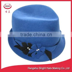 Pizazz Wool Felt Hats Fedora Hats for Ladies thumbnail-1