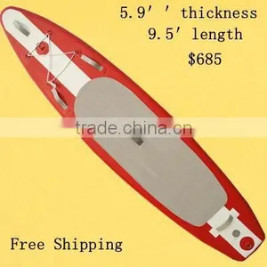 Top Grade PVC Wholesale Inflatable SUP Paddle Board Multi-Size OEM Inflatable SUP Board thumbnail-2