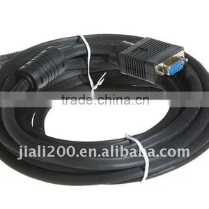 15ft/4.5m Super Scan HD15P SVGA/VGA Cable Male/Male With 2 Ferrites thumbnail-1