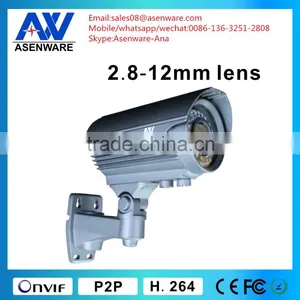 Zoom Camera Poe Onvif ip Camera Bullet 2.8-12 mm Lens thumbnail-1
