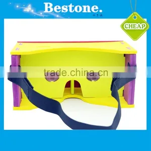 Promotion Gift Assembled 3D Glasses Google Cardboard Kit Virtual Reality Waterproof EVA VR thumbnail-4