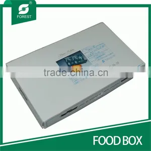 BOOK SHAPE RECTANGLE CARDBOARD FOOD PACKAGING BOXES WITH CUSTOM PRINTING AND LOGO thumbnail-5