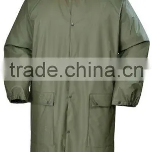 Waterproof PU Rain Jacket for Hunting thumbnail-1