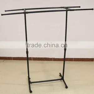Factory Price Metal Clothes Rack Metal Hanging Clothes Display Racks thumbnail-3