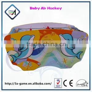 China Manufacturer Kids Child Baby Air Hockey Coin Operated Machine for Sale thumbnail-4