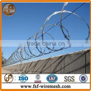 2016 Low Price High Quality Hot Galvanized Razor Barbed Wire,Concertina Razor Wire Real thumbnail-5