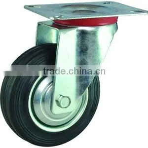Industrial Rubber Casters and Wheels, Swivel Caster Wheel thumbnail-1