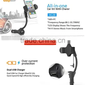 Fm Transmitter Car Phone Holder Car Phone Holder For Cell Phone thumbnail-2