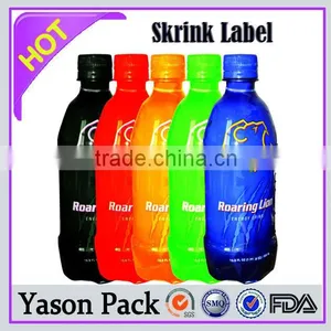 YASON Printing Colorful Bottle Labels Packaging Shrink Label thumbnail-5