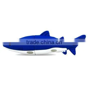 USB 2.0 Cartoon Shark Model Flash Memory Stick Drive Pen U Disk thumbnail-1