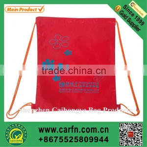 Oxford Waterproof Drawstring Backpack Beach Bag thumbnail-1