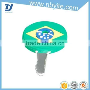 Flag Printed Silicone Car Key Cover Silicon Key Case Key Holder thumbnail-4