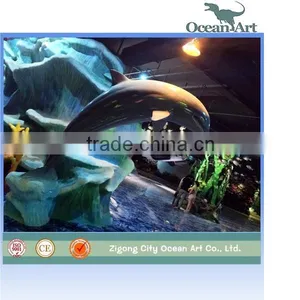 Fiberglass Dolphin Ocean Park Decoration thumbnail-1